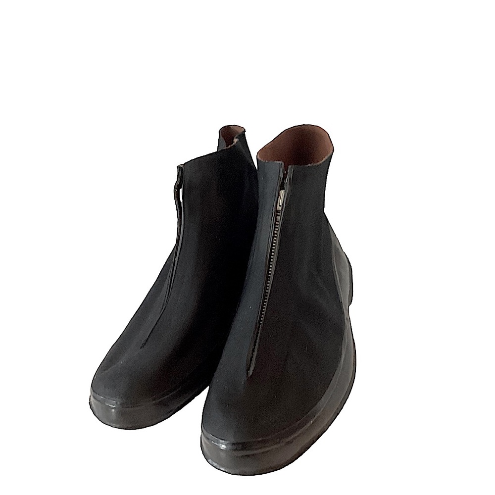 ACTON Men's Waterproof Rubber & Nylon Rain Overshoes Colour Black Size 9